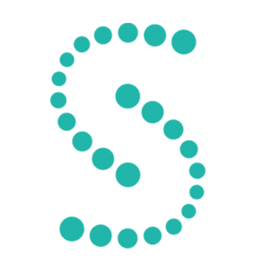 The image shows a logo with the letters A and T in stylized font, set against a background that includes a splash of water droplets and a graphic element resembling a paint palette.